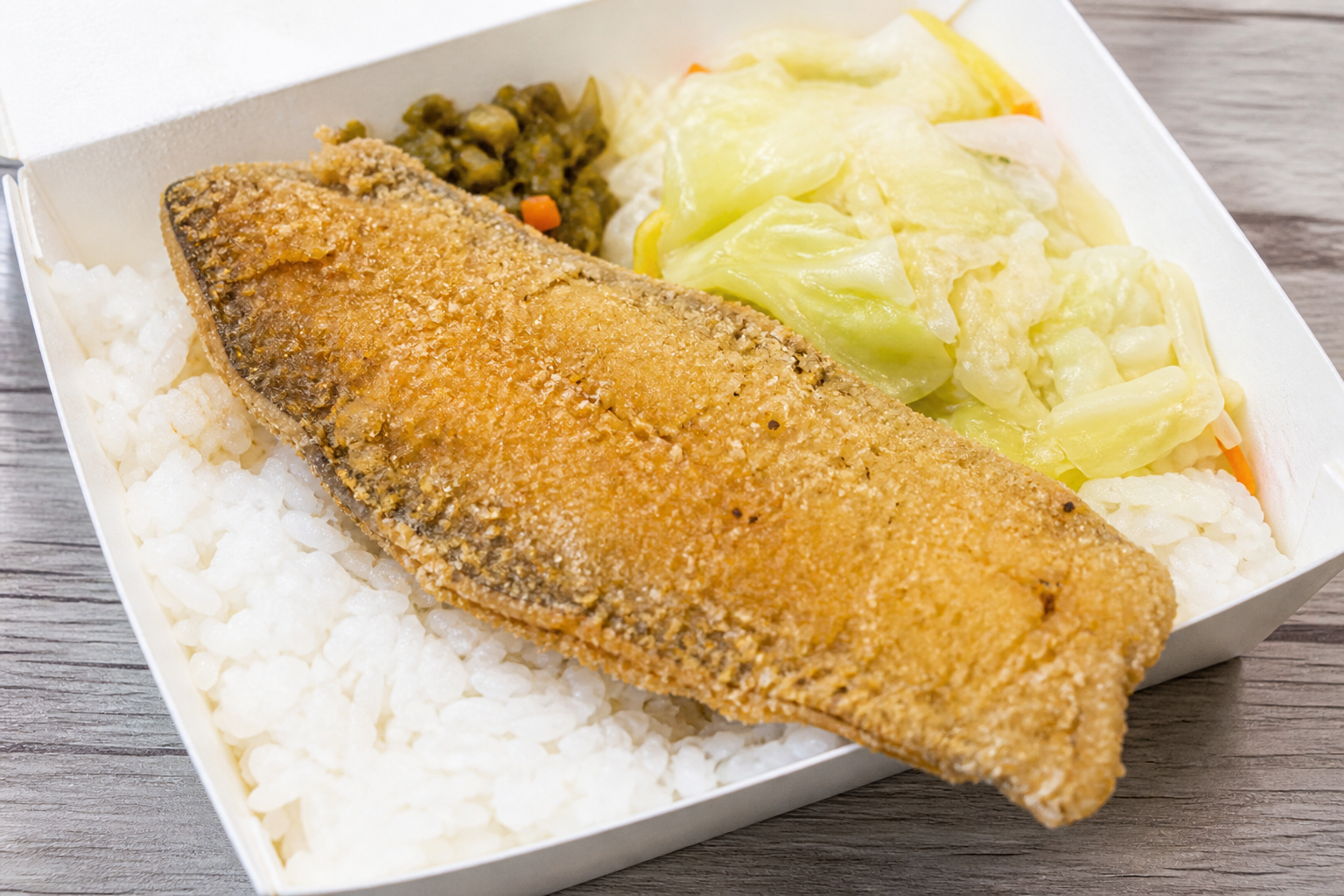 魚排便當
